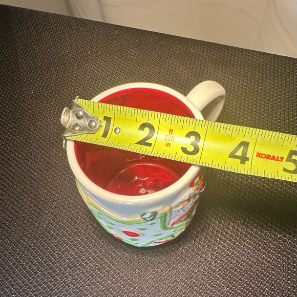 Fitz and Floyd Merry Christmas Coffee Mug Essentials Santa Cookies and Snowman - Picture 8 of 9